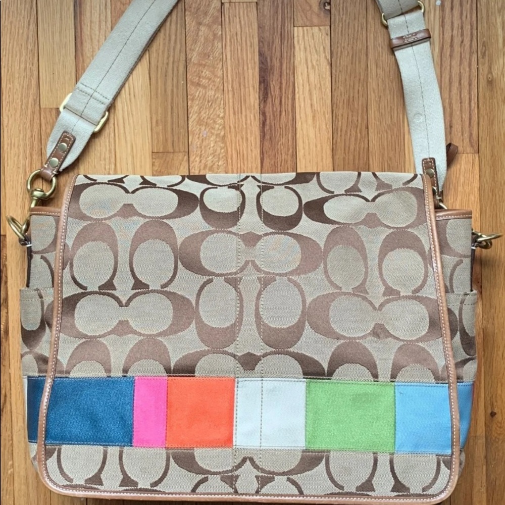 Vintage Coach Authentic Diaper Bag